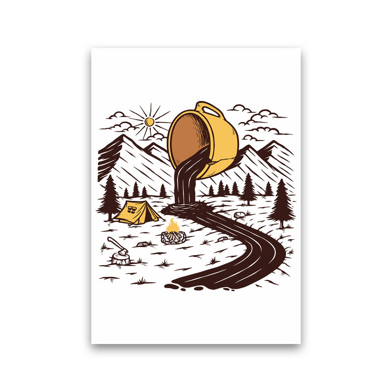 Coffee Is Life Art Print by Jason Stanley Print Only
