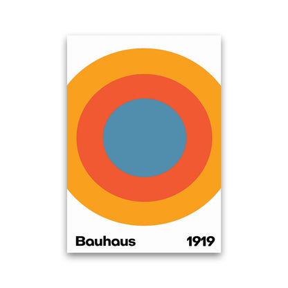 Bauhaus Circle Art Print by Jason Stanley Print Only