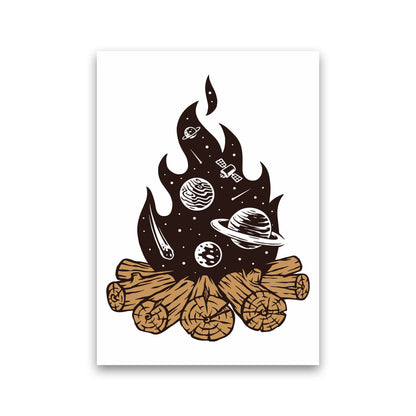 Mystical Fire Art Print by Jason Stanley Print Only