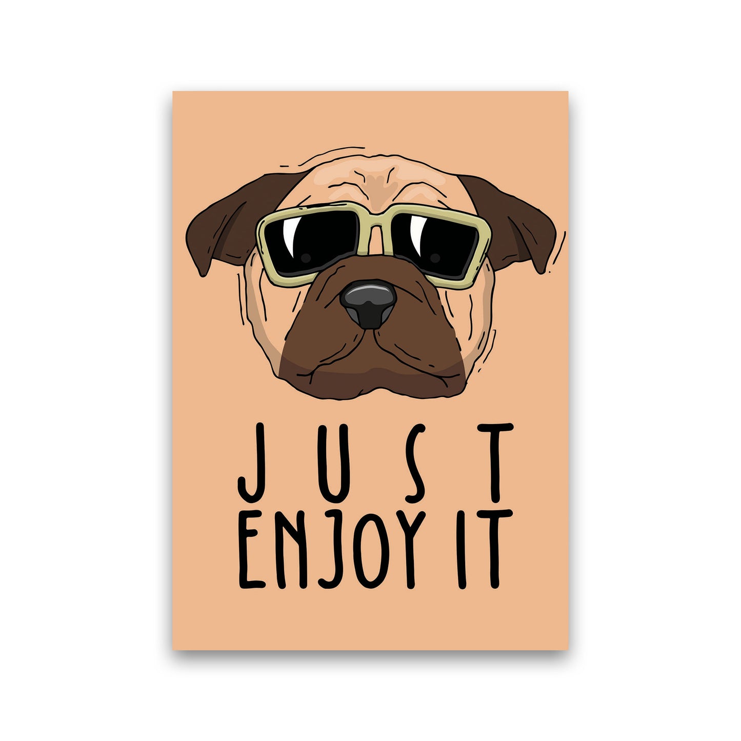 Just Enjoy It Art Print by Jason Stanley Print Only