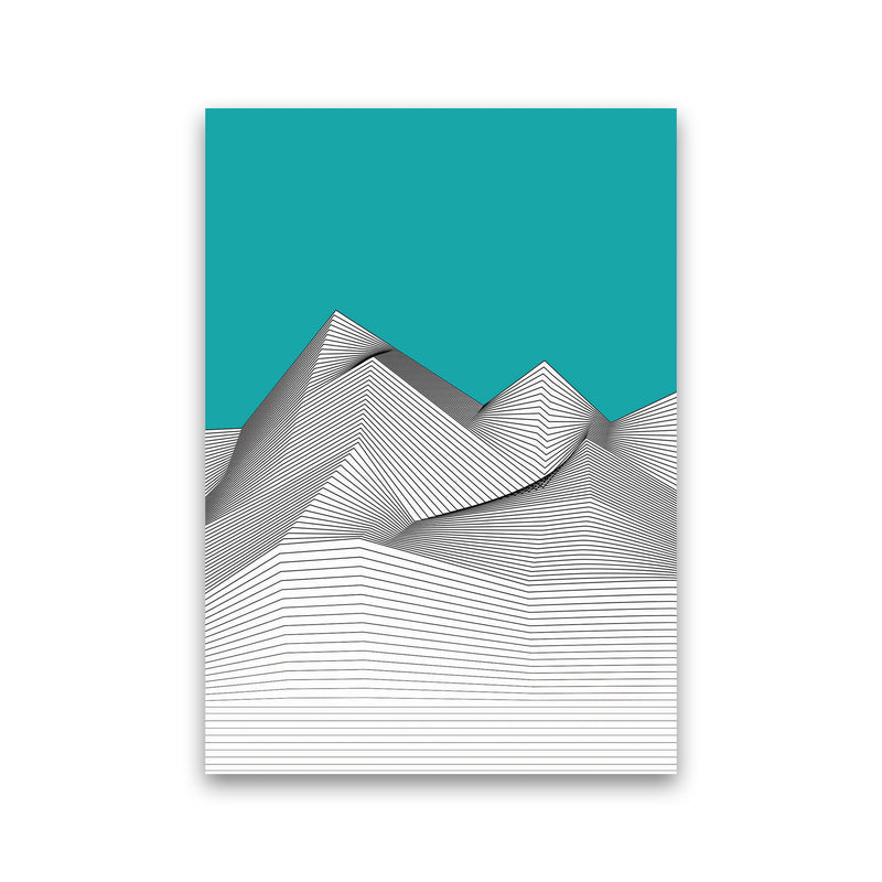 Blue Mountain Art Print by Jason Stanley Print Only