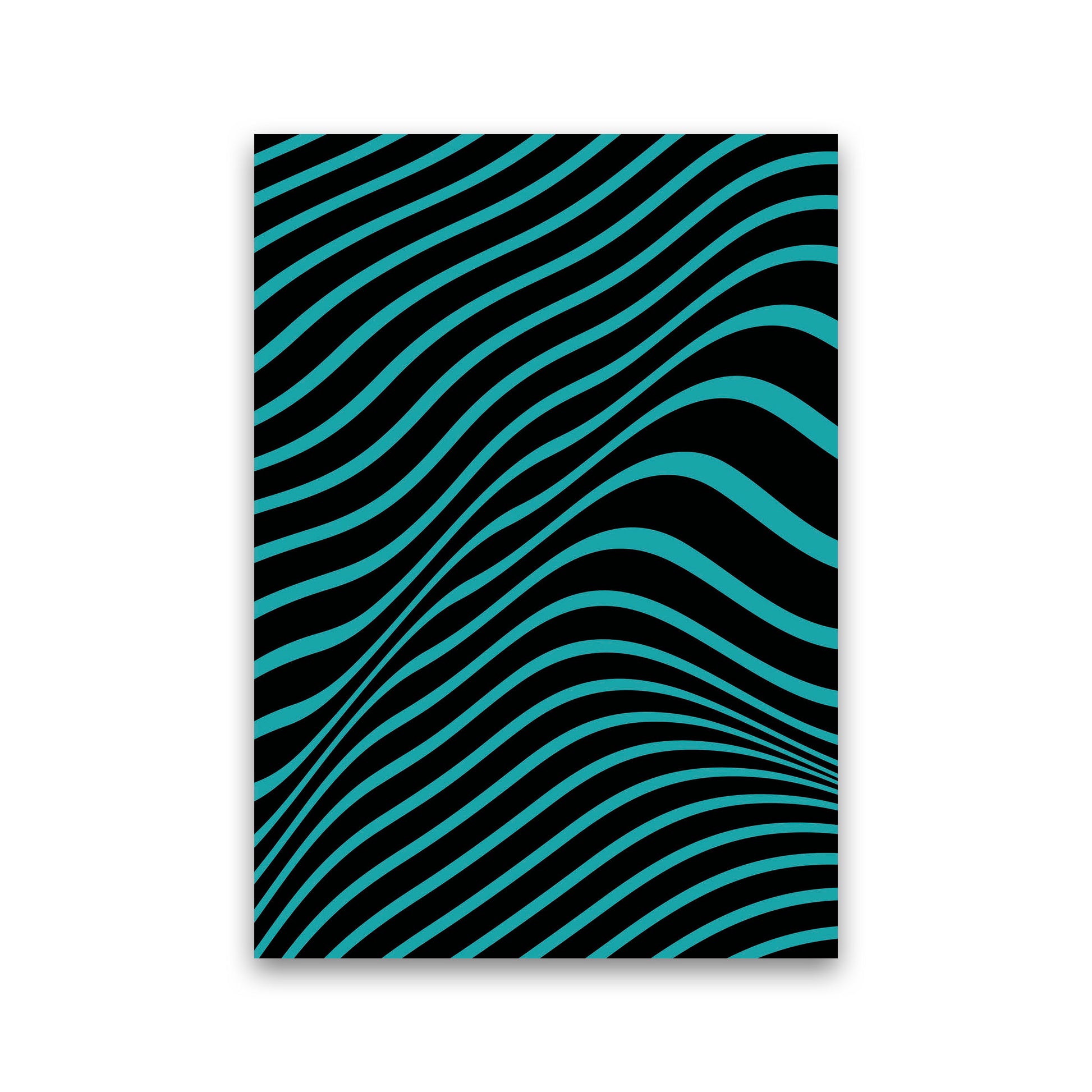 Blue Vibes Art Print by Jason Stanley Print Only