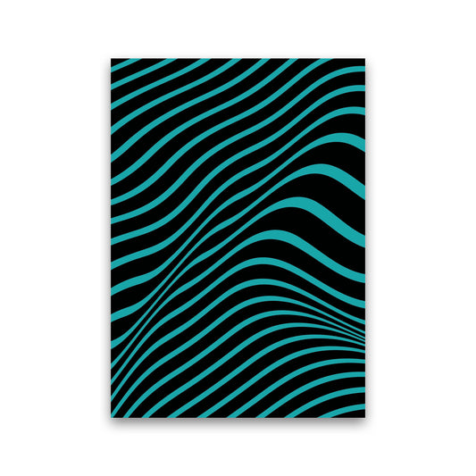 Blue Vibes Art Print by Jason Stanley Print Only