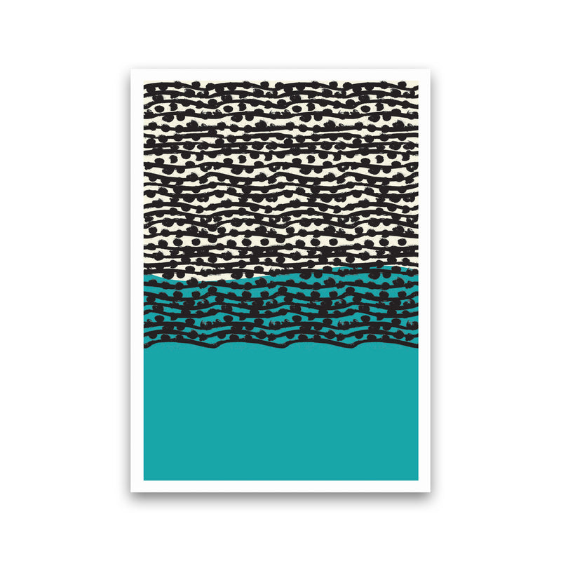 Blue Vibe Art Print by Jason Stanley Print Only