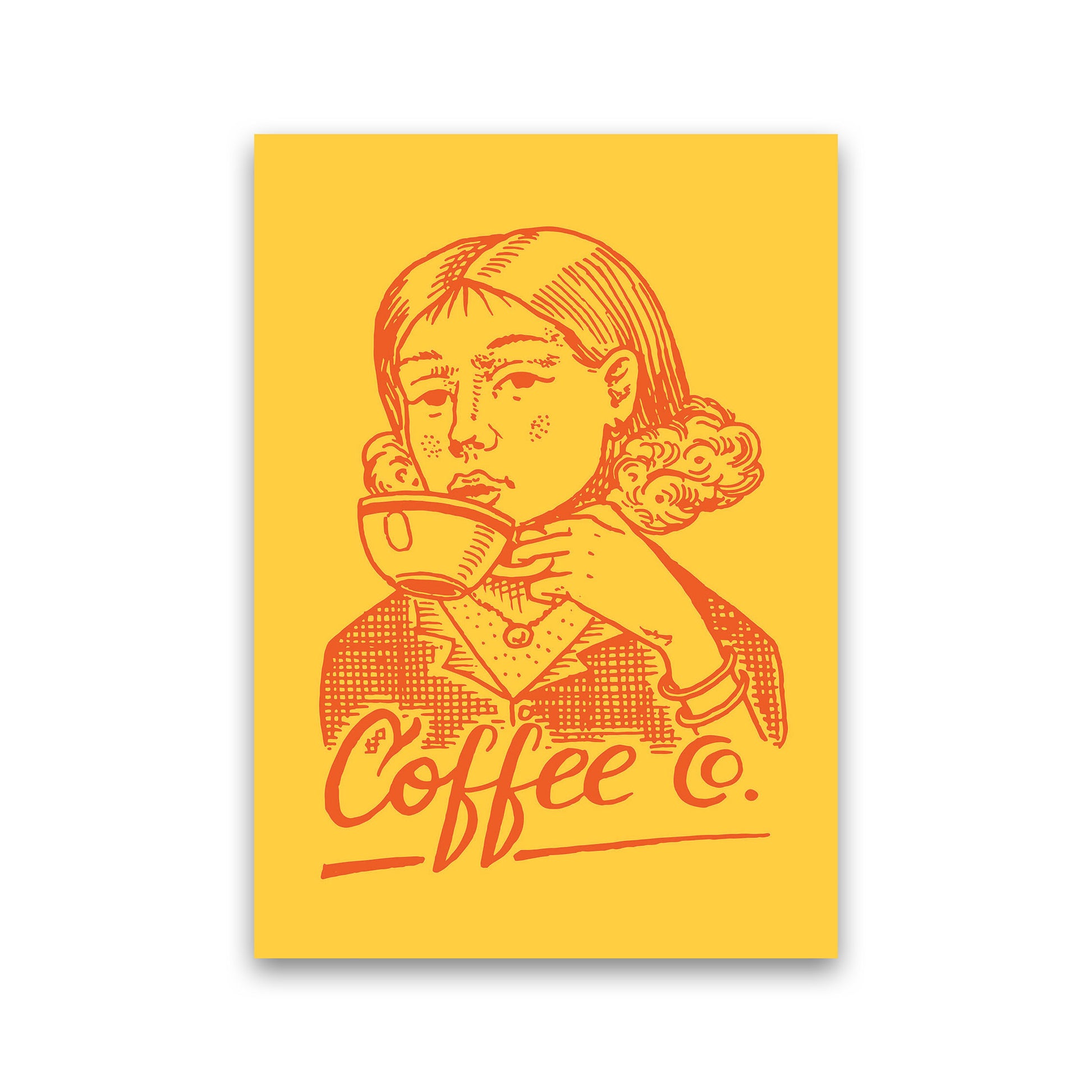 Coffee Art Print by Jason Stanley Print Only