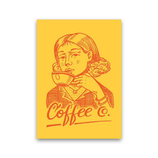 Coffee Art Print by Jason Stanley Print Only