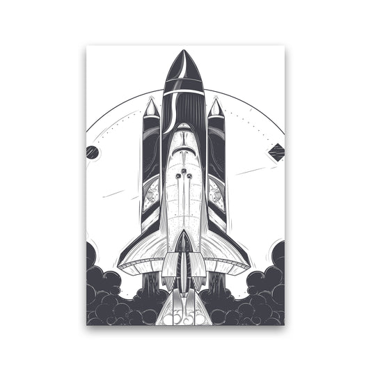 Blastoff! Art Print by Jason Stanley Print Only