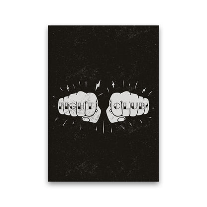 Fight Club Art Print by Jason Stanley Print Only