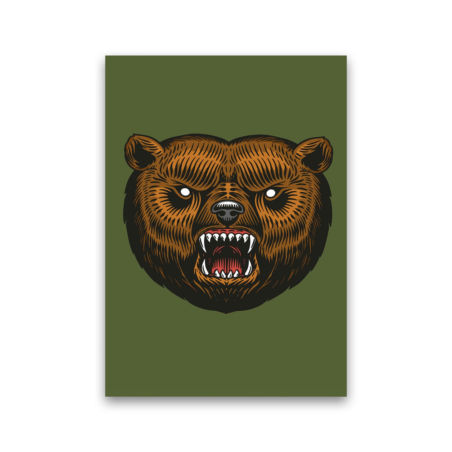 Ol Grizzly Art Print by Jason Stanley Print Only