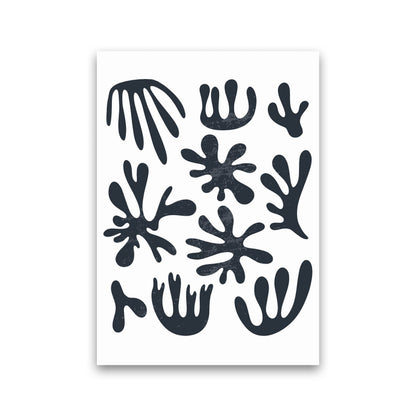 Minimal Abstract Algae I Art Print by Jason Stanley Print Only