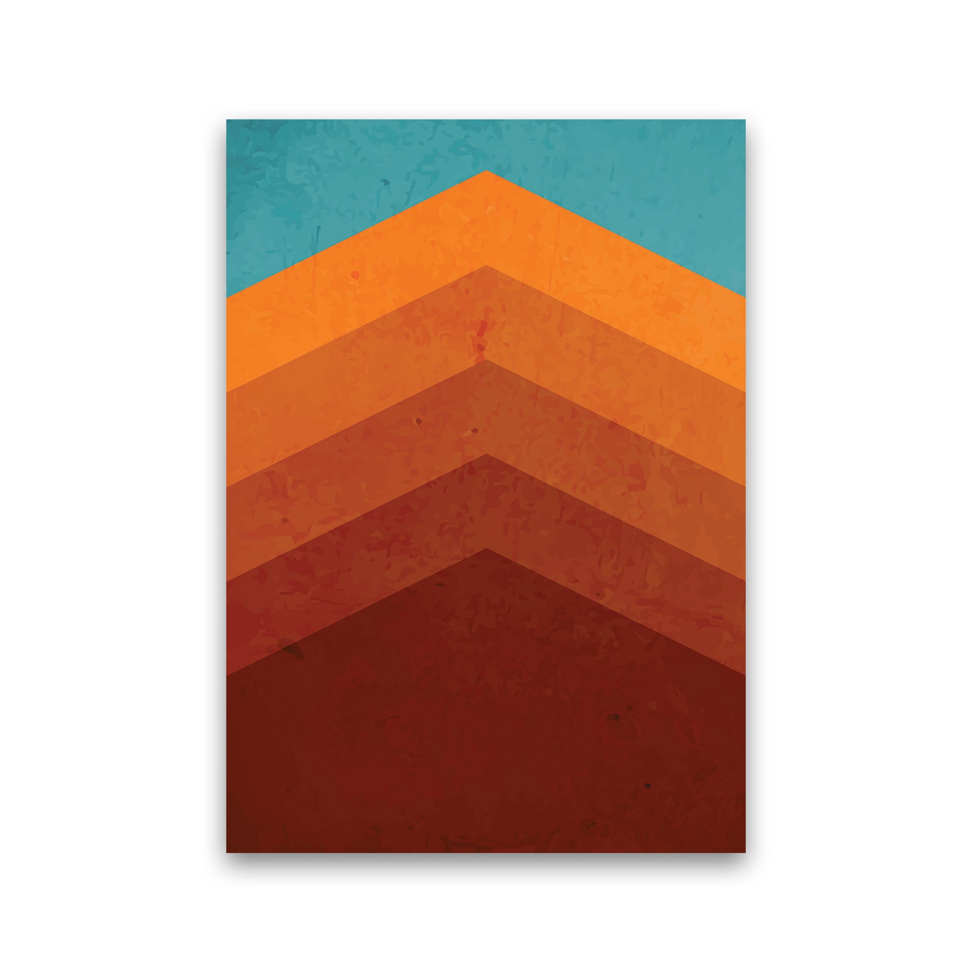 Abstract Mountain Sunrise II Art Print by Jason Stanley Print Only