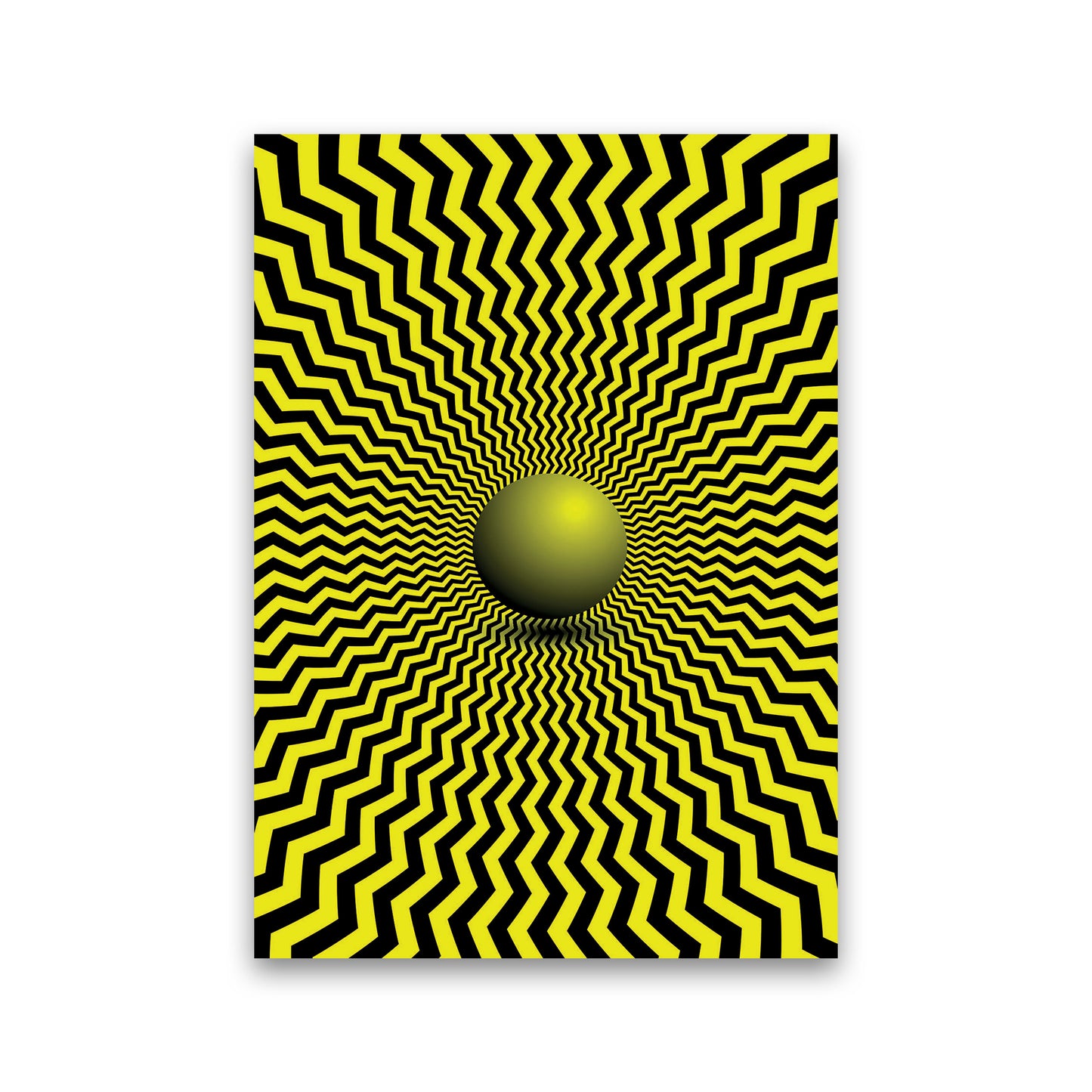 Optical Illusion Art Print by Jason Stanley Print Only