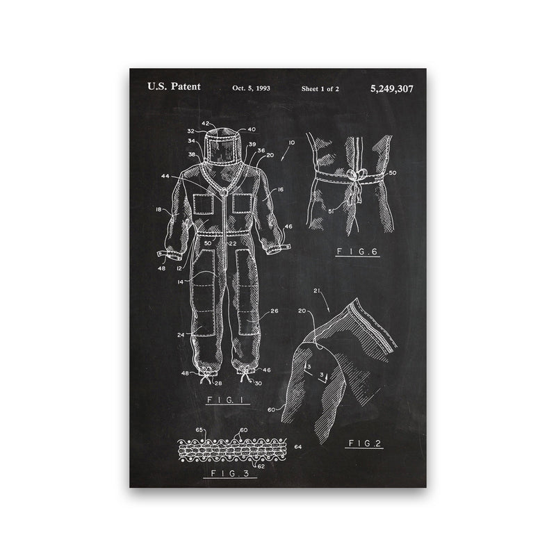 Bee Suit Patent Art Print by Jason Stanley Print Only