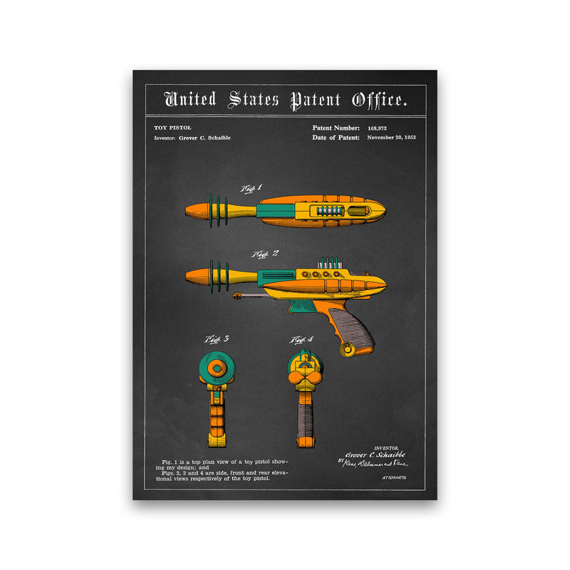 Raygun Art Print by Jason Stanley Print Only