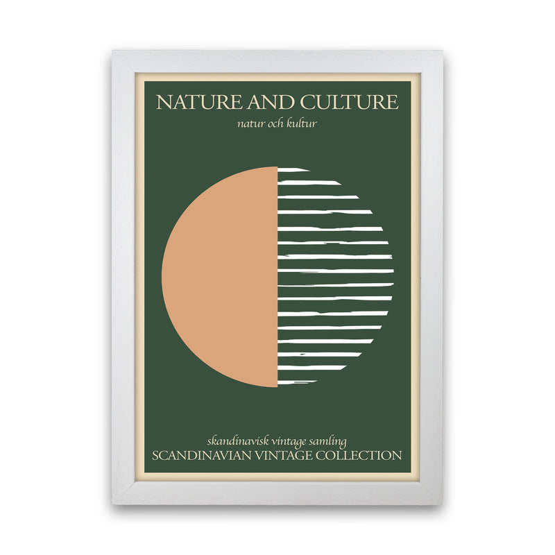 Nature And Culture Scandinavian Collection Art Print by Jason Stanley White Grain