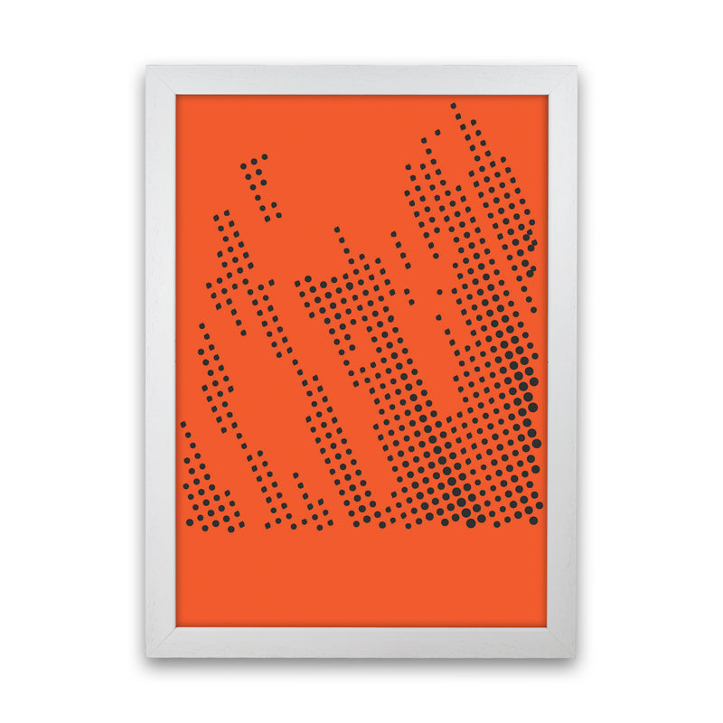 Minimal Geometric Series - 41 Art Print by Jason Stanley White Grain