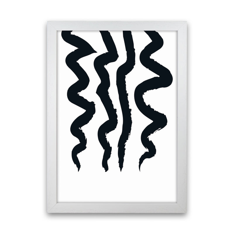 Minimal Geometric Series - 45 Art Print by Jason Stanley White Grain
