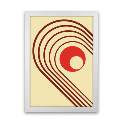 Minimal Geometric Series - 37 Art Print by Jason Stanley White Grain