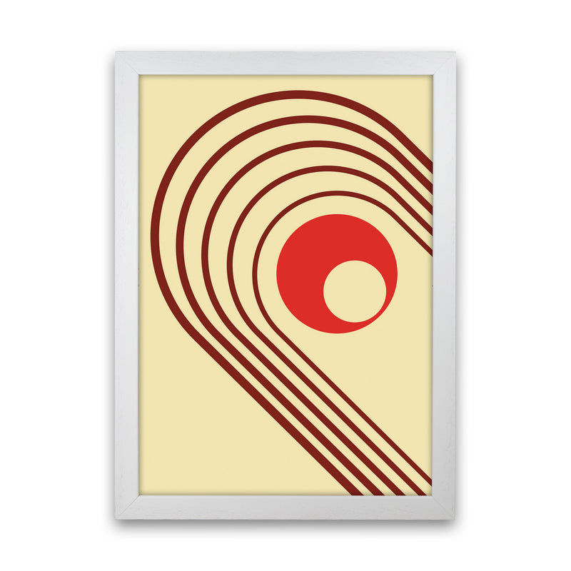 Minimal Geometric Series - 37 Art Print by Jason Stanley White Grain
