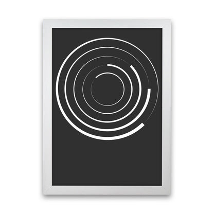 Minimal Geometric Series - 28 Art Print by Jason Stanley White Grain