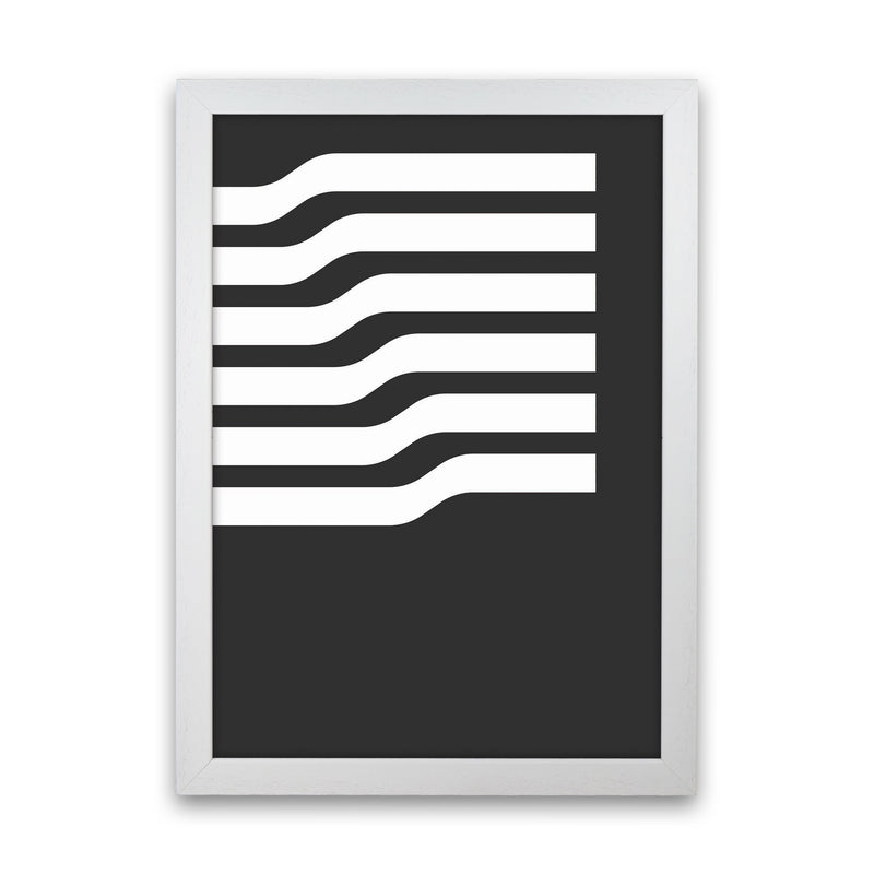 Minimal Geometric Series - 17 Art Print by Jason Stanley White Grain