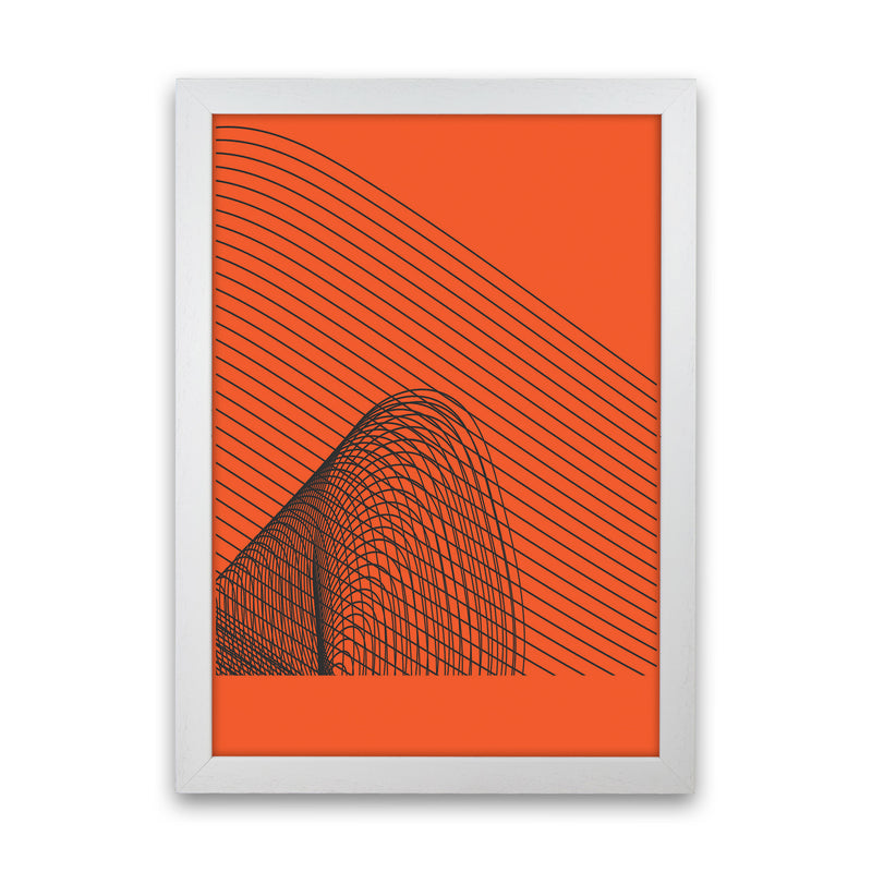 Minimal Geometric Series - 12 Art Print by Jason Stanley White Grain
