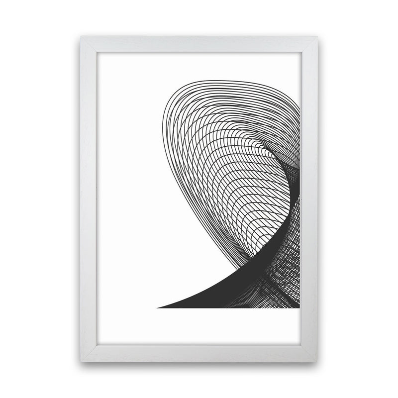 Minimal Geometric Series - 14 Art Print by Jason Stanley White Grain