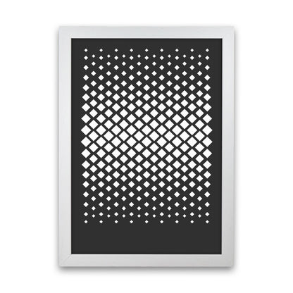 Minimal Geometric Series - 35 Art Print by Jason Stanley White Grain