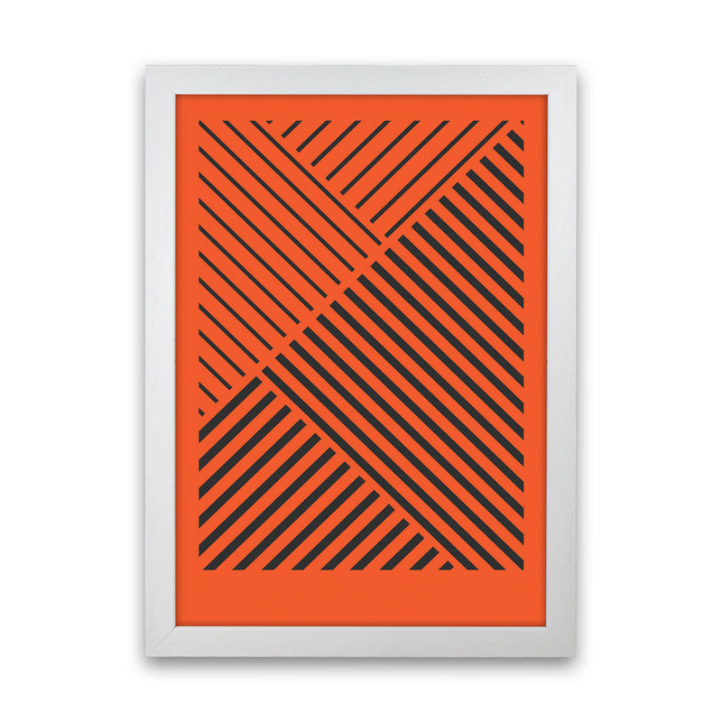 Minimal Geometric Series - 23 Art Print by Jason Stanley White Grain