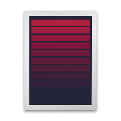 Minimal Geometric Series - 4 Art Print by Jason Stanley White Grain