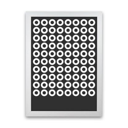 Minimal Geometric Series - 7 Art Print by Jason Stanley White Grain