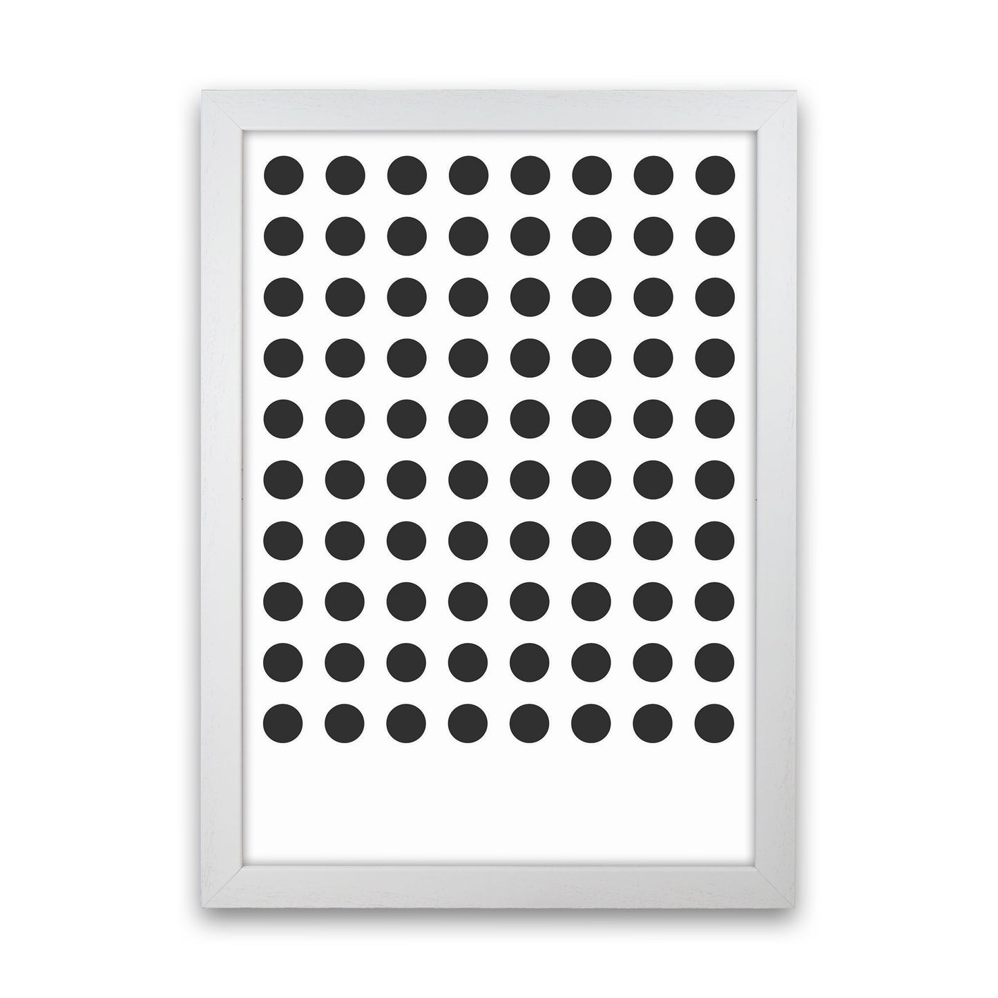 Minimal Geometric Series - 9 Art Print by Jason Stanley White Grain
