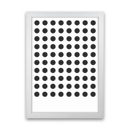 Minimal Geometric Series - 9 Art Print by Jason Stanley White Grain