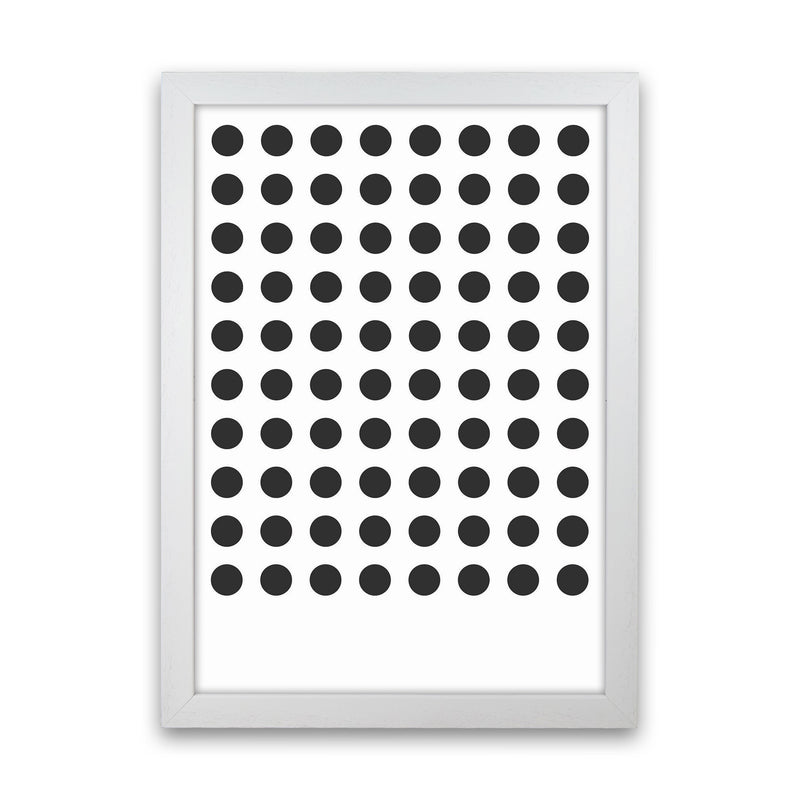 Minimal Geometric Series - 9 Art Print by Jason Stanley White Grain