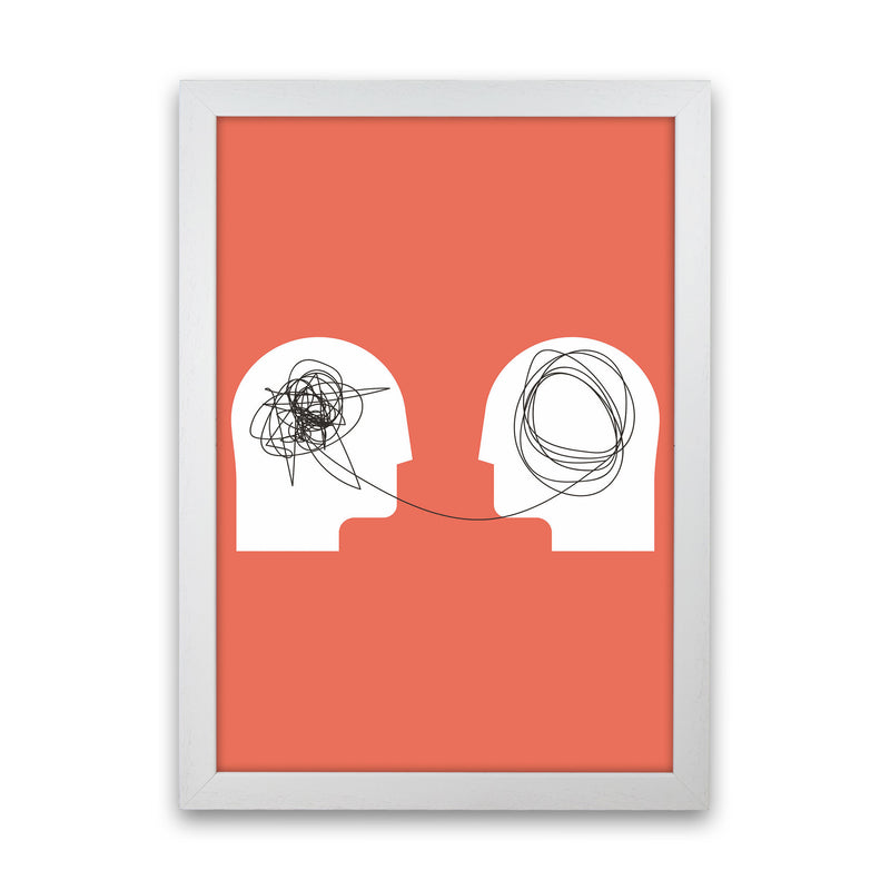 Disorganized To Organized Art Print by Jason Stanley White Grain