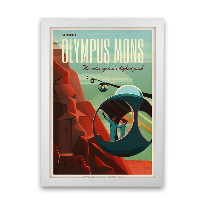 Spacex - Valles Marineris Art Print by Jason Stanley White Grain