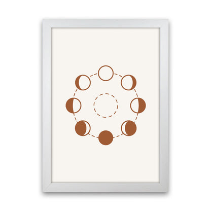 Everything Goes In Cycles Art Print by Jason Stanley White Grain