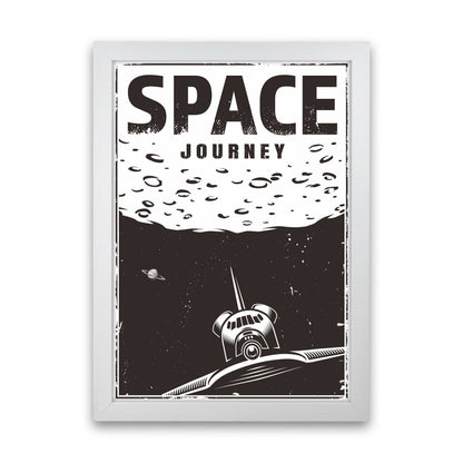 Outer Space Series - #20 Art Print by Jason Stanley White Grain