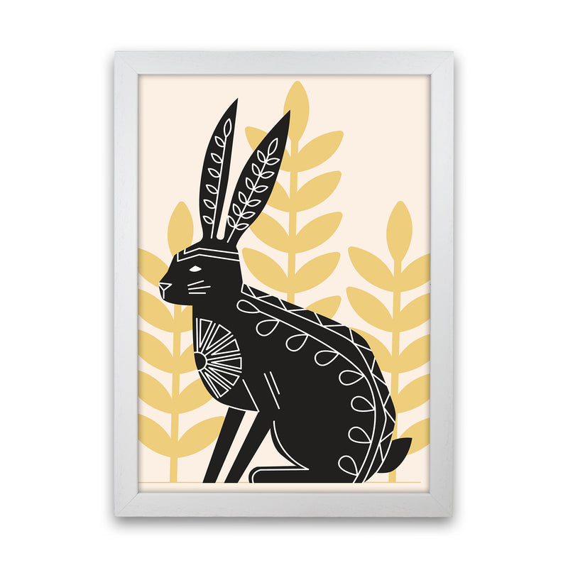 Bunny's Natural Habitat Art Print by Jason Stanley White Grain