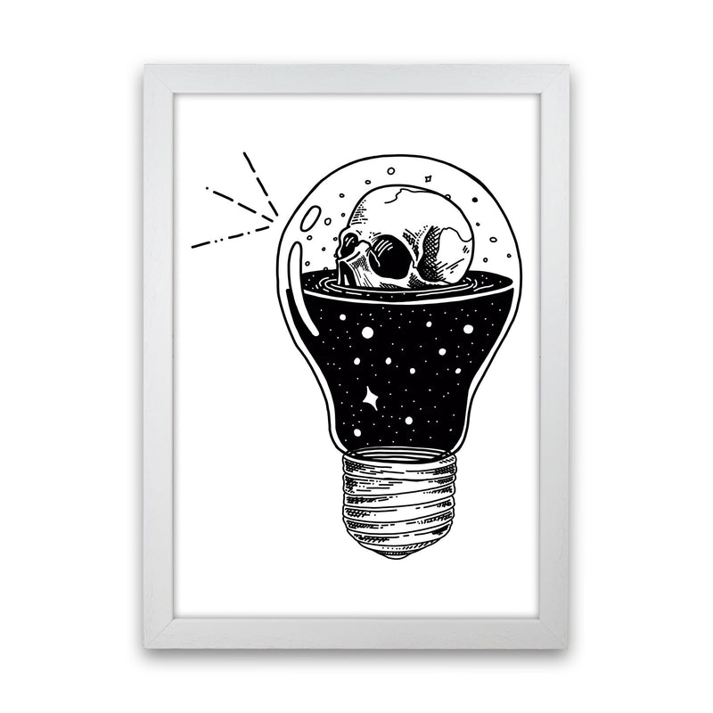 I Think He Had An Idea Art Print by Jason Stanley White Grain