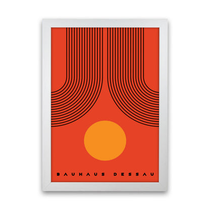 Bauhaus Design IIIIII Art Print by Jason Stanley White Grain