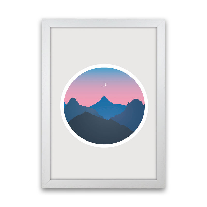 Moody Moonrise Kingdom Art Print by Jason Stanley White Grain