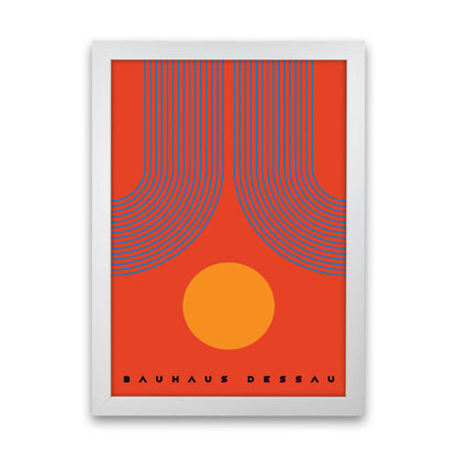 Bauhaus Design IIIII Art Print by Jason Stanley White Grain