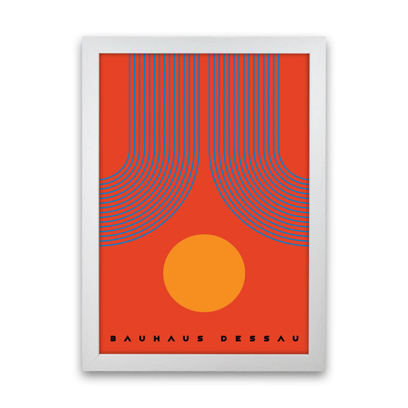 Bauhaus Design IIIII Art Print by Jason Stanley White Grain