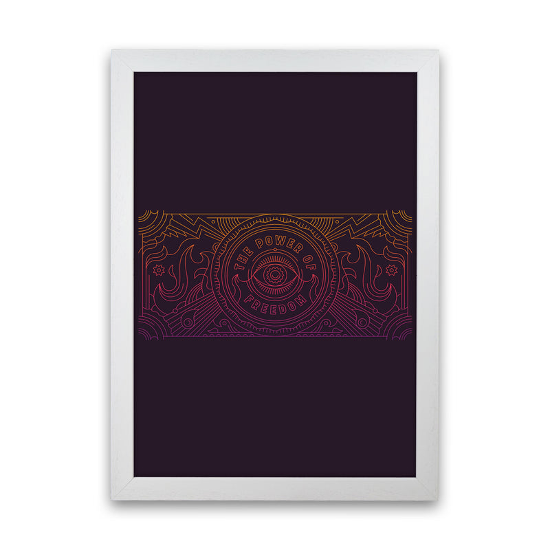 The Power Of Freedom Art Print by Jason Stanley White Grain