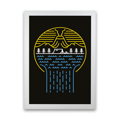 Minimal Nature Vibes Art Print by Jason Stanley White Grain