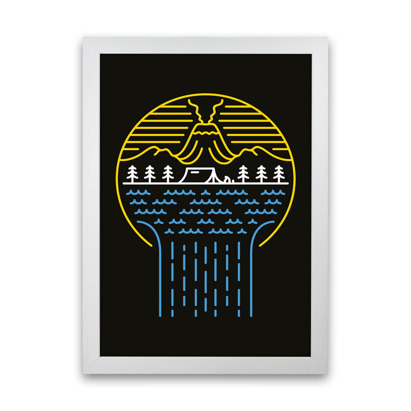 Minimal Nature Vibes Art Print by Jason Stanley White Grain