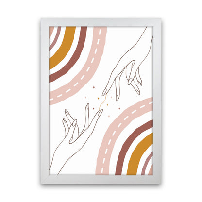 We Are All Connected Art Print by Jason Stanley White Grain
