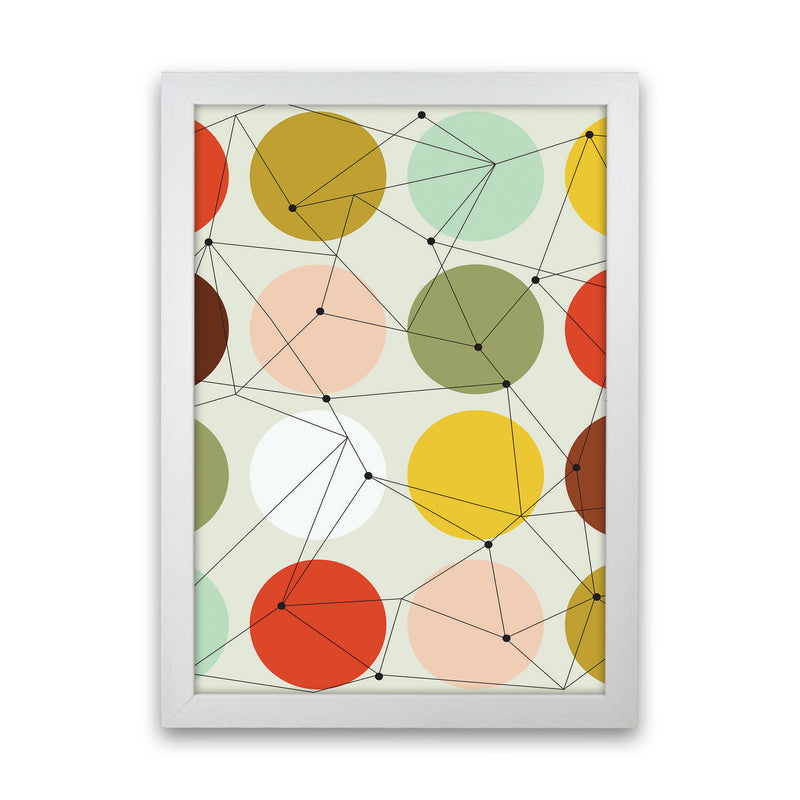 Geometry On Circles Art Print by Jason Stanley White Grain