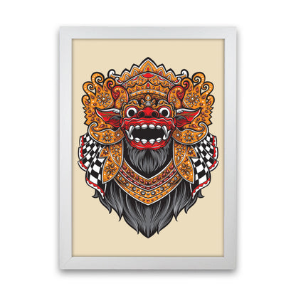 Balinese Mythology Art Print by Jason Stanley White Grain